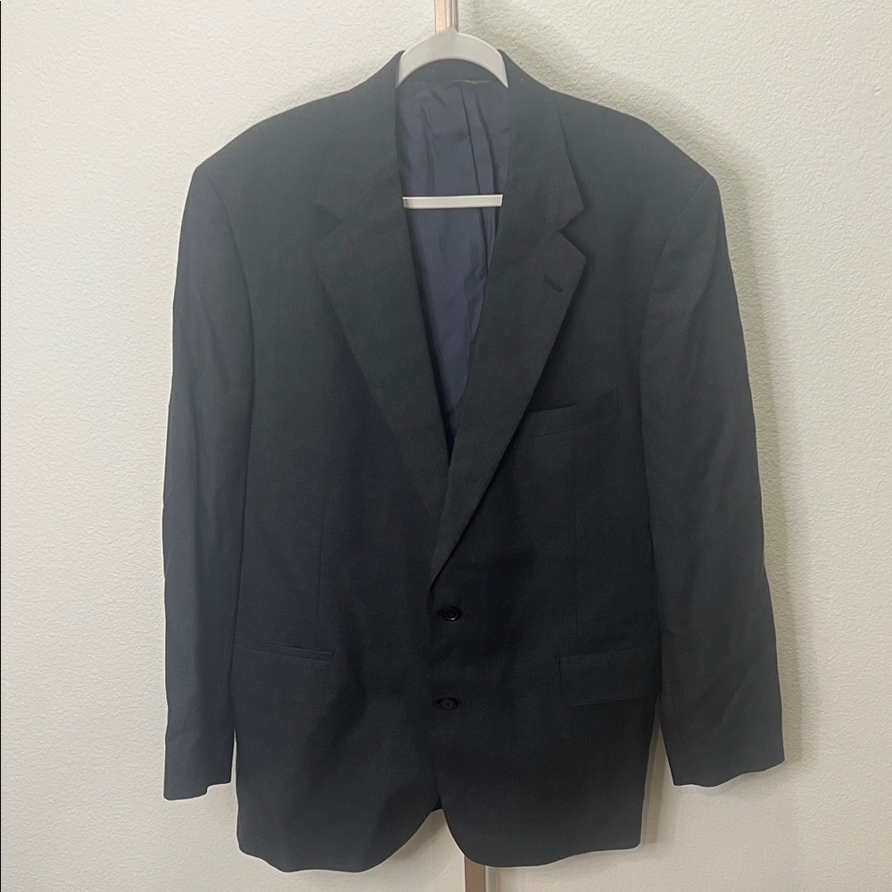 Brooks Brothers Blazer Sports Coat Black 45R